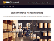 Tablet Screenshot of burgnetwork.com